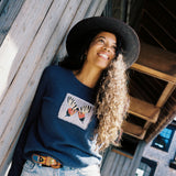 Trevor Women's Butterfly Cashmere Crew