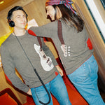 Bass Guitar Hand-Intarsia Cashmere Crew