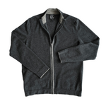 Lightweight Cashmere Zip Cardigan