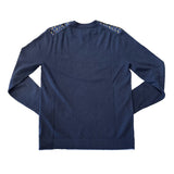 Mustache Epaulettes Cashmere Crew