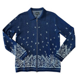 Superfine Cashmere Bandana Cardigan