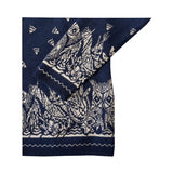 Superfine Cashmere Bandana Cardigan