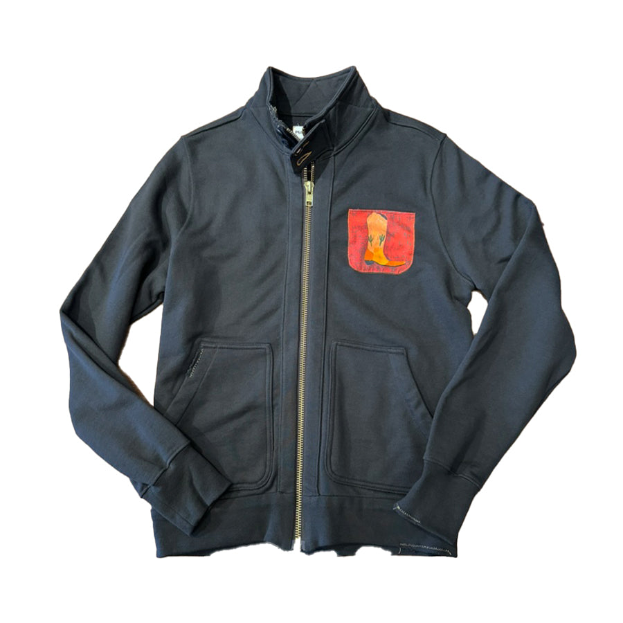 Trevor Fleece Motorcycle Jacket w/Cowboy