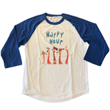Trevor Tee Happy Hour Baseball Jersey