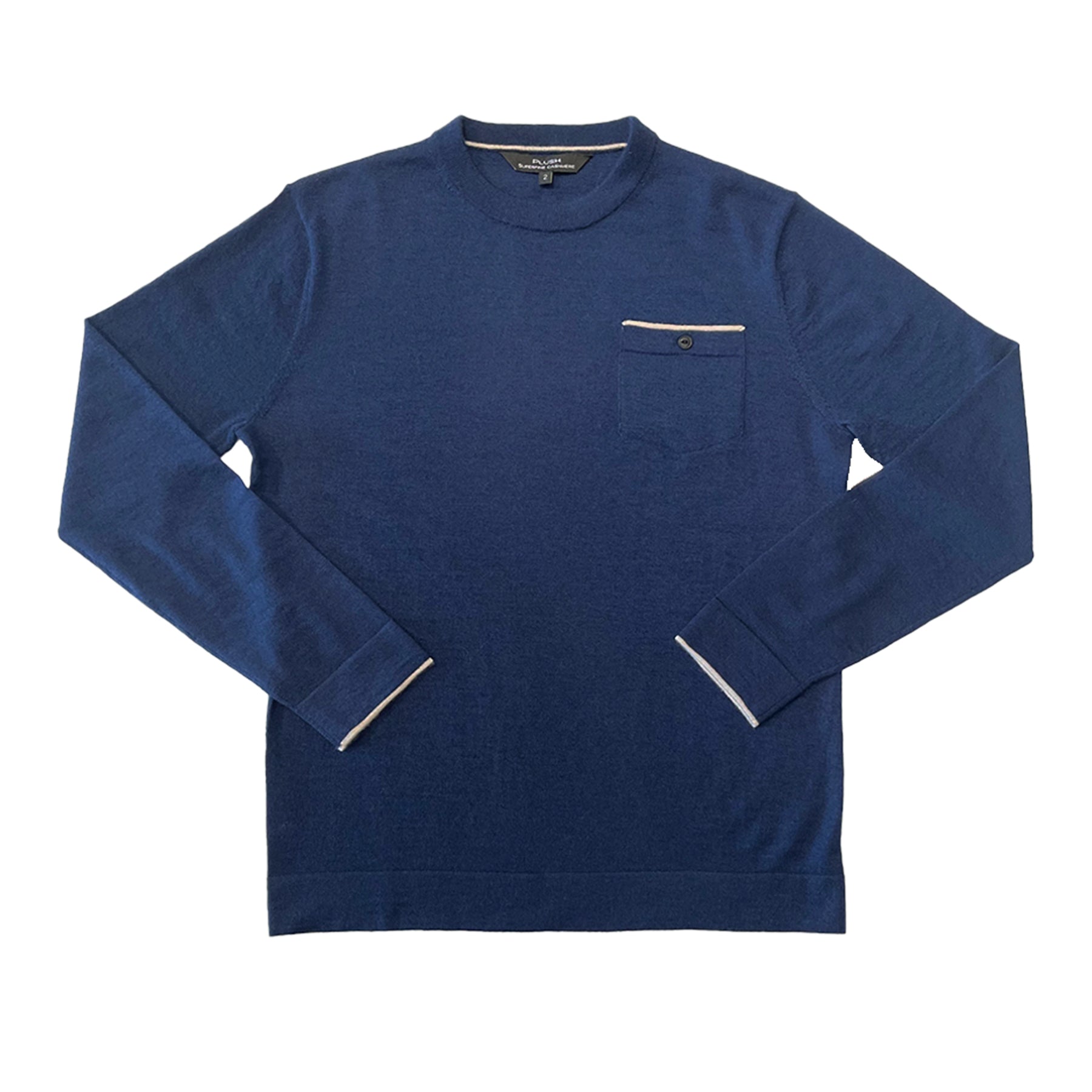 Superfine Long Sleeve Tee w/Tipping