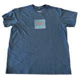 Lindsey Men's Red and Blue Stars Tee