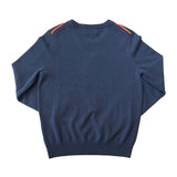 Women's Grosgrain Shoulder Cashmere Crew