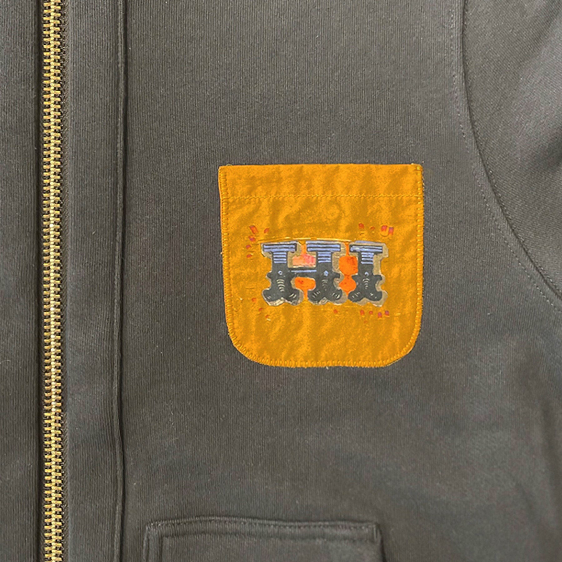 Trevor Fleece Motorcycle Jacket w/Cowboy