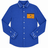 Lindsey Linen Shirt Ocean Blue Flag 51
