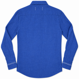 Lindsey Linen Shirt Ocean Blue Flag 51