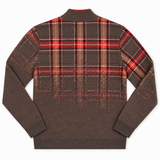 Ombre Plaid Cardigan