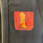 Trevor Fleece Motorcycle Jacket w/Cowboy