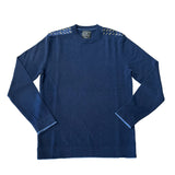 Mustache Epaulettes Cashmere Crew