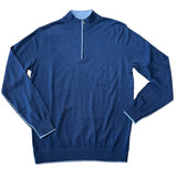 Superfine Cashmere Quarter Zip