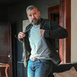 Lightweight Cashmere Zip Cardigan