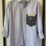 Lindsey Oxford Cloth Flag Shirt