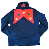 Lindsey Shawl Collar Flag #69 Cardigan
