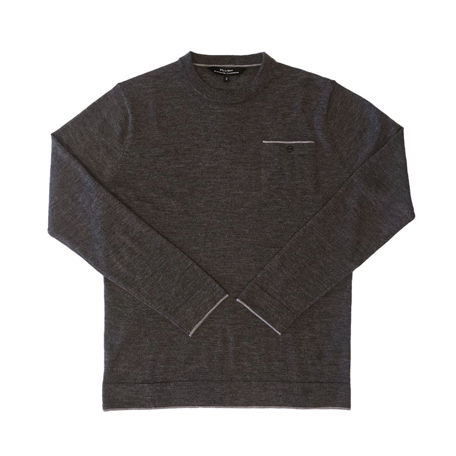 Superfine Long Sleeve Tee w/Tipping