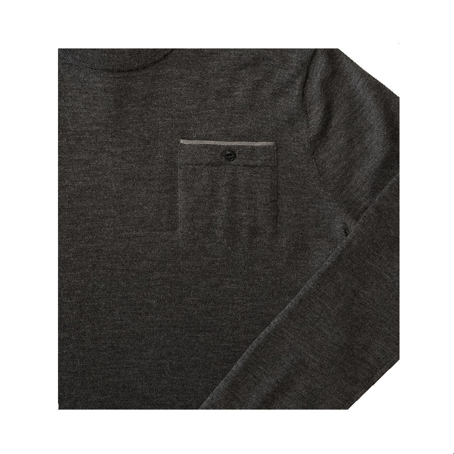 Superfine Long Sleeve Tee w/Tipping