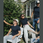 The Classic Tee w/Grosgrain Trim