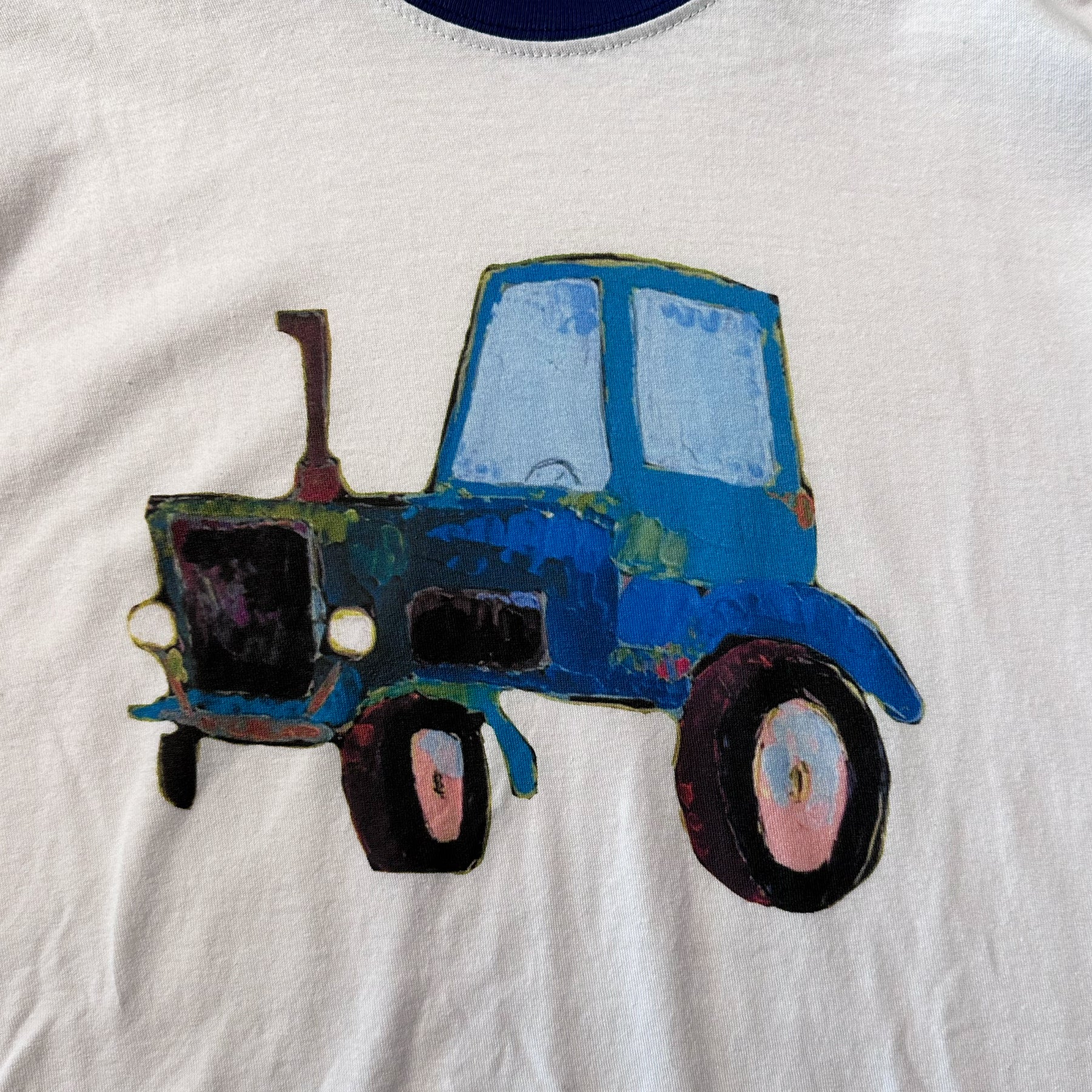 Trevor Tractor Ringer Tee