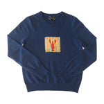 Trevor Women's Lobster Cashmere Crew