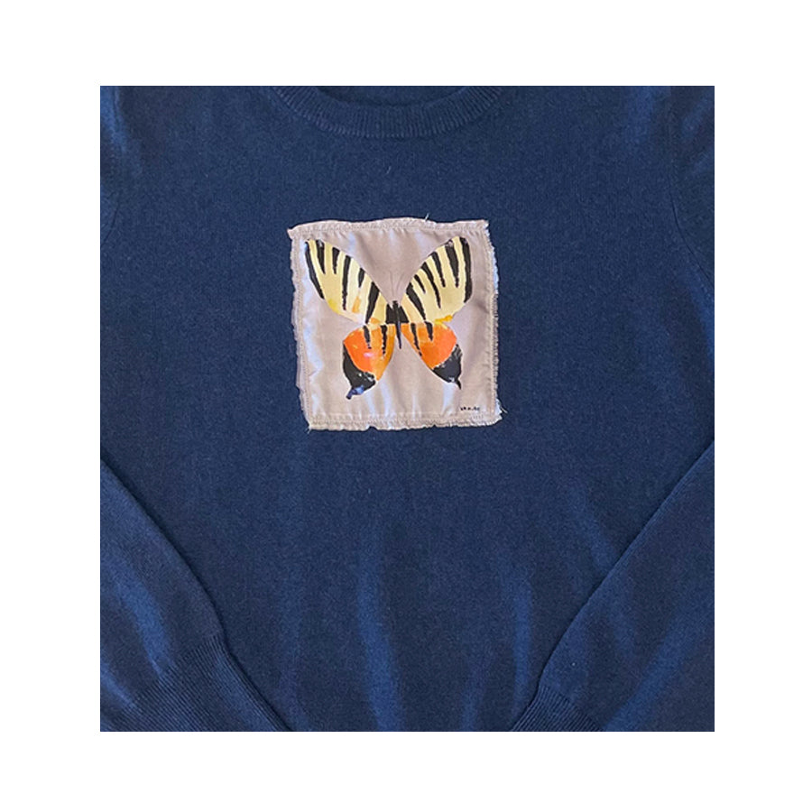 Trevor Women's Butterfly Cashmere Crew