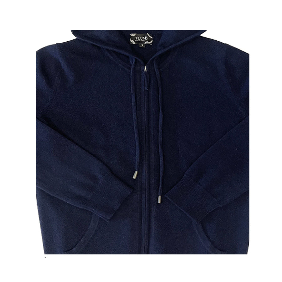 Women's Cashmere Zip Hoodie