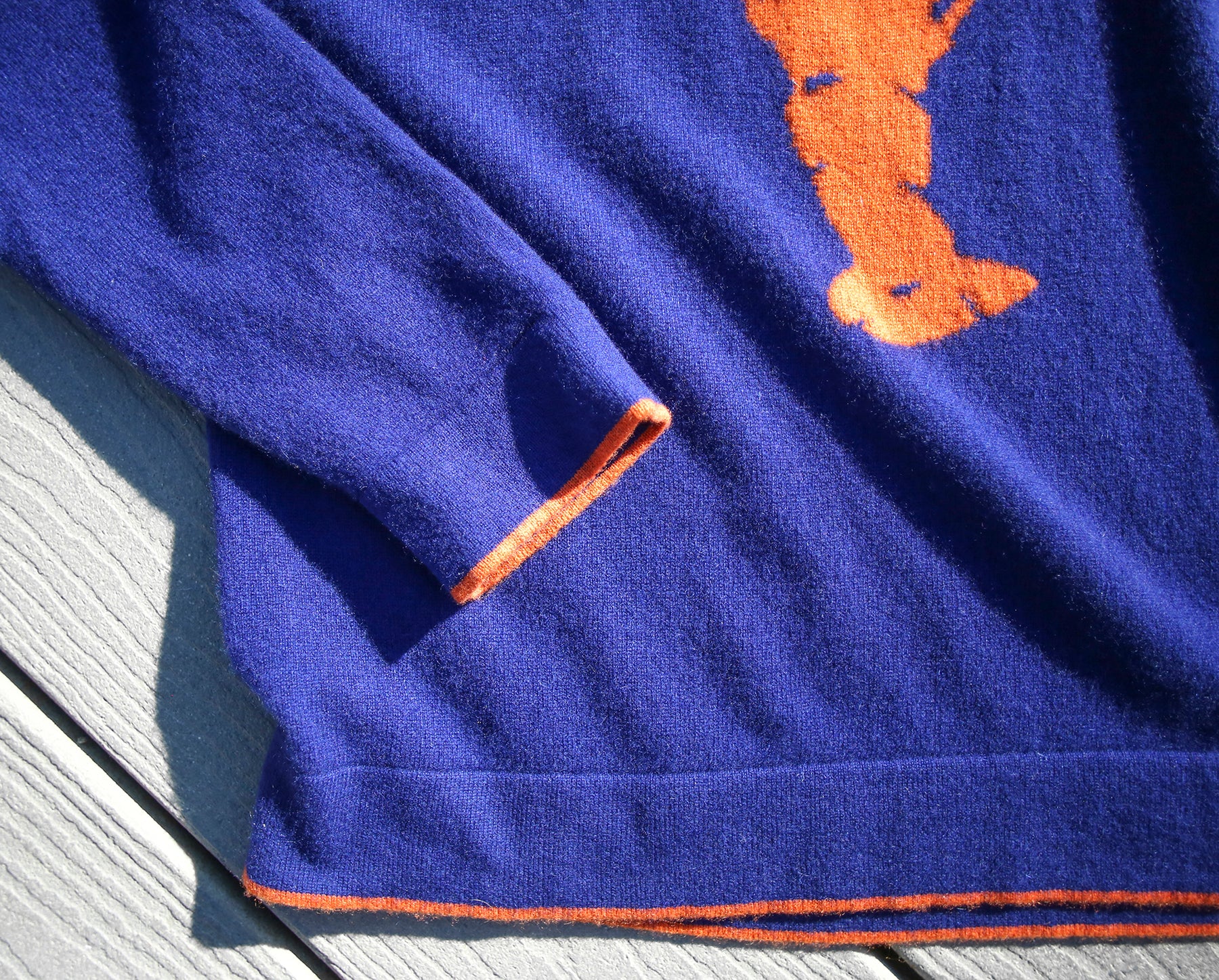 Plush "Lobster" Cashmere Sweater PTOWNIE